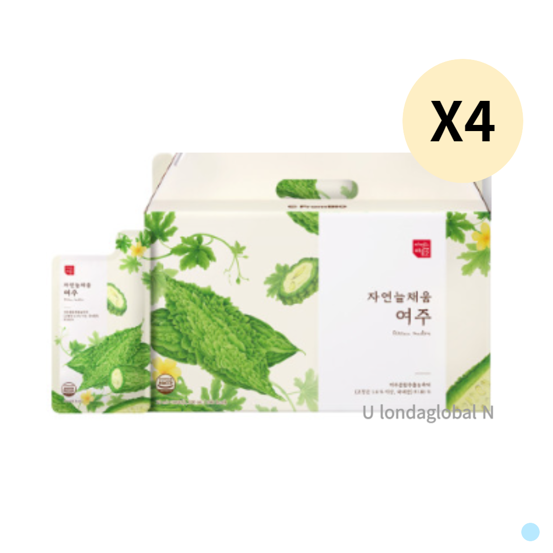 자연늘채움 여주즙 부모님 건강 선물 추천 30포 4박스 : 밥도둑마켓