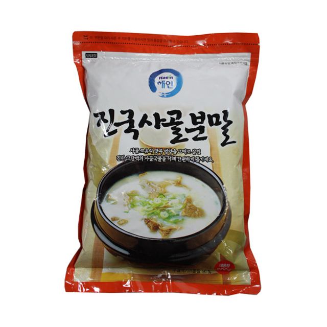 사골 엑기스 분말형 500g 우골 가루 곰탕 설렁탕 국물 육수 업소용 식당 : 공간의감각
