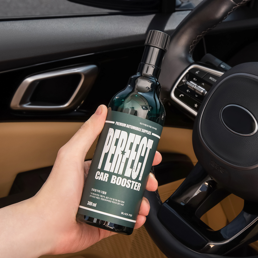 블랙팟 퍼펙트 카부스터 300ml 자동차연료첨가제 엔진관리 휘발유 경유 첨가제 : 홀릭팩토리