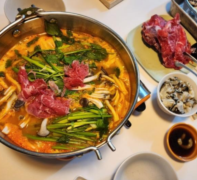 얼큰이 샤브샤브 칼국수 밀키트 : 최저가마트샵