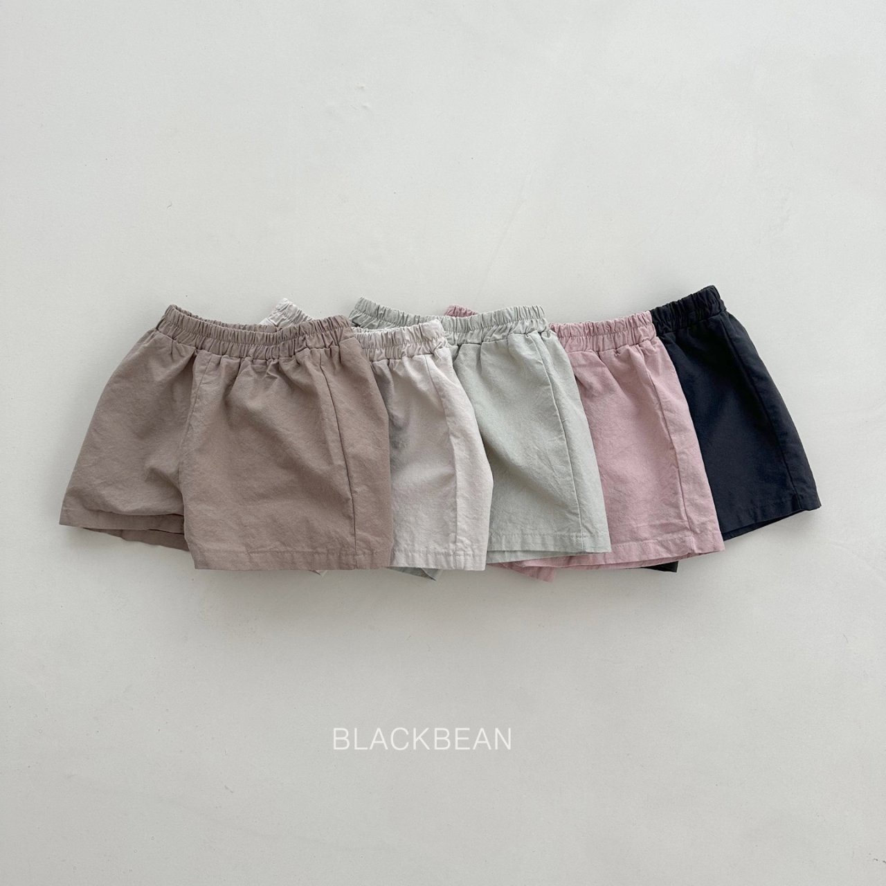 [영원마켓]  블랙빈 키즈 린넨 반바지 : 0:ONE 영원마켓