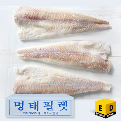 [BOX] 장가유통 손질 동태통포 6/8온스 (750gx10개) 동태포 냉동 명태포 필렛 : 카운트다운세이브마켓