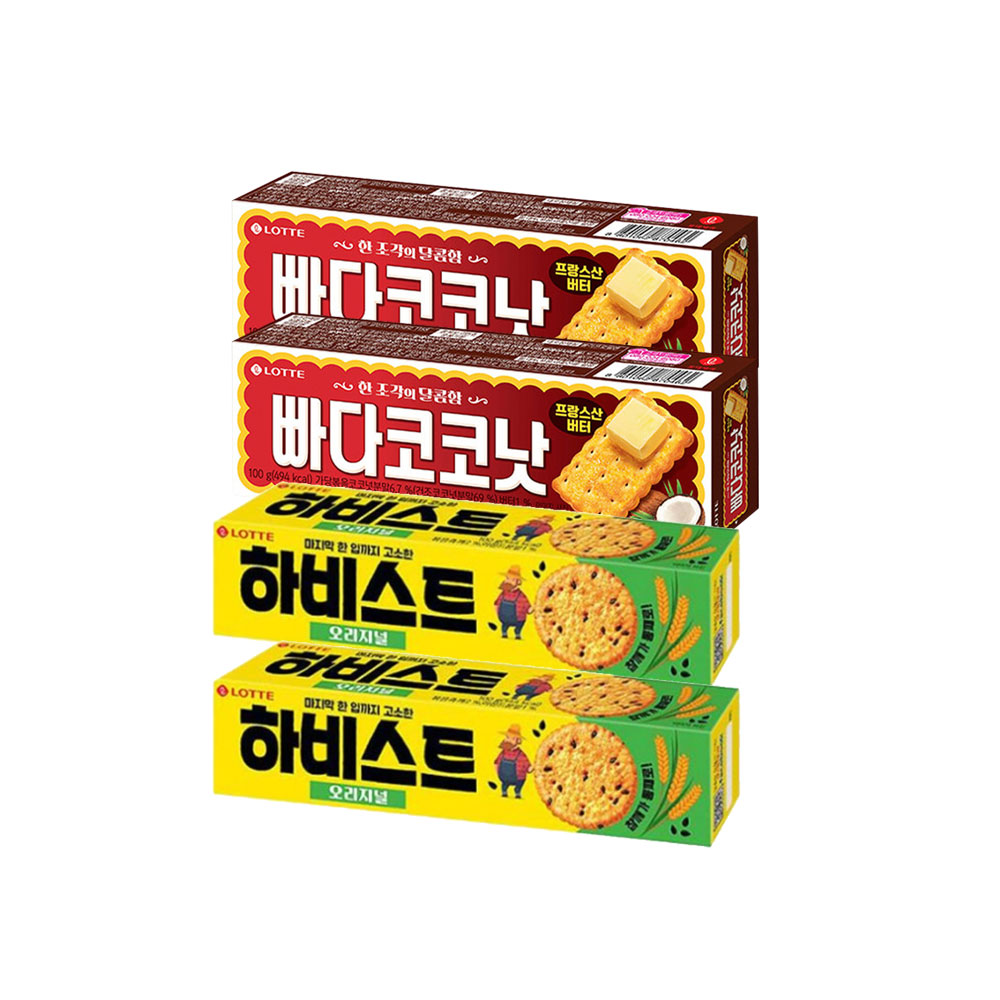 2+2 빠다코코낫 100g 하비스트 100g : 아록마켓