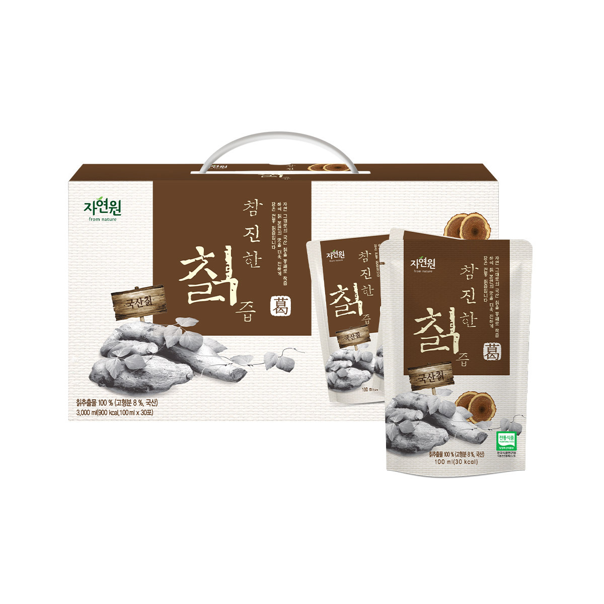 자연원 참진한 칡즙 100ml x 30포 : 경북상회 54