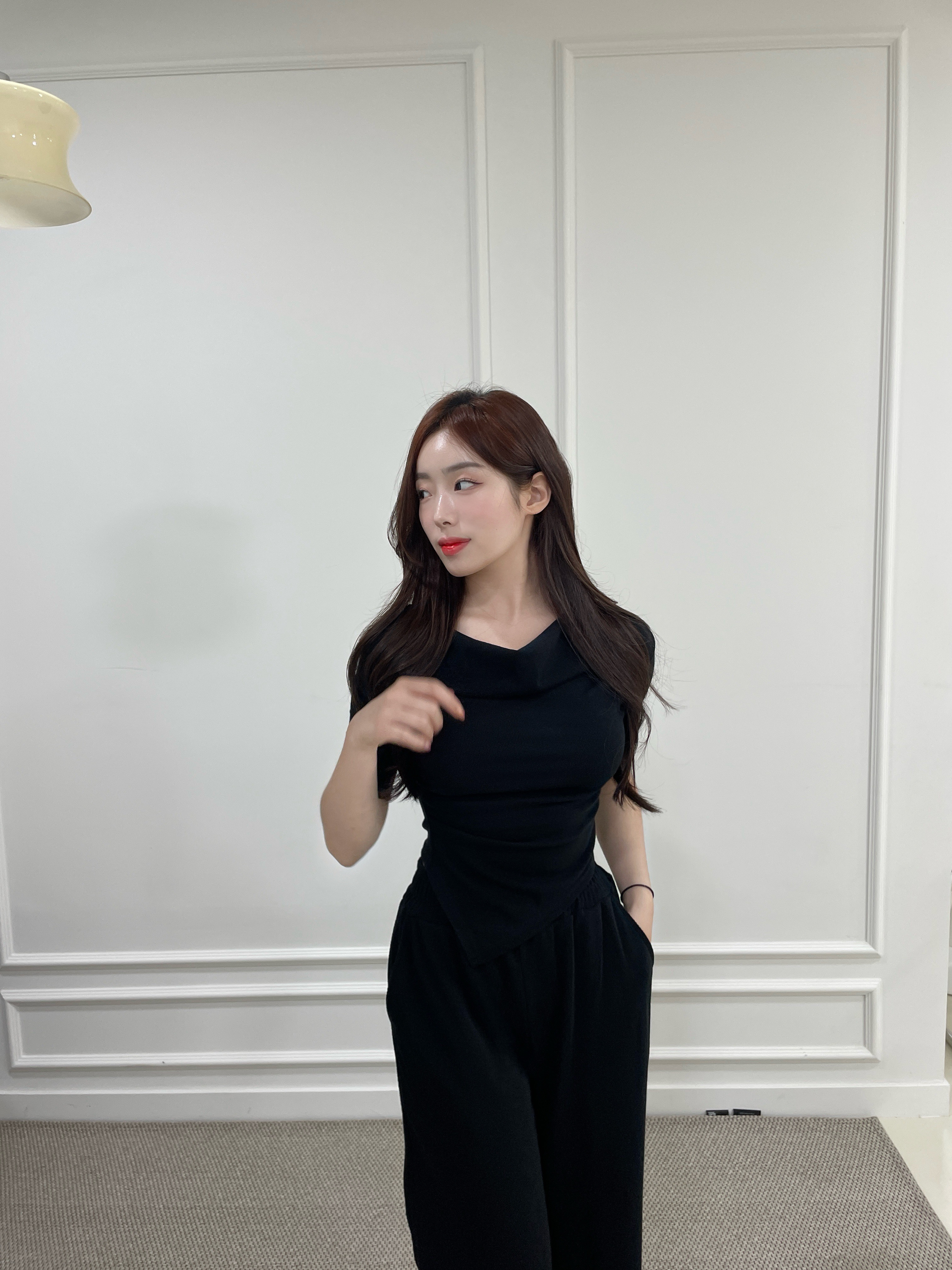 글램핏 골지투피스 상하세트 봄 트레이닝복세트 : 라르멜