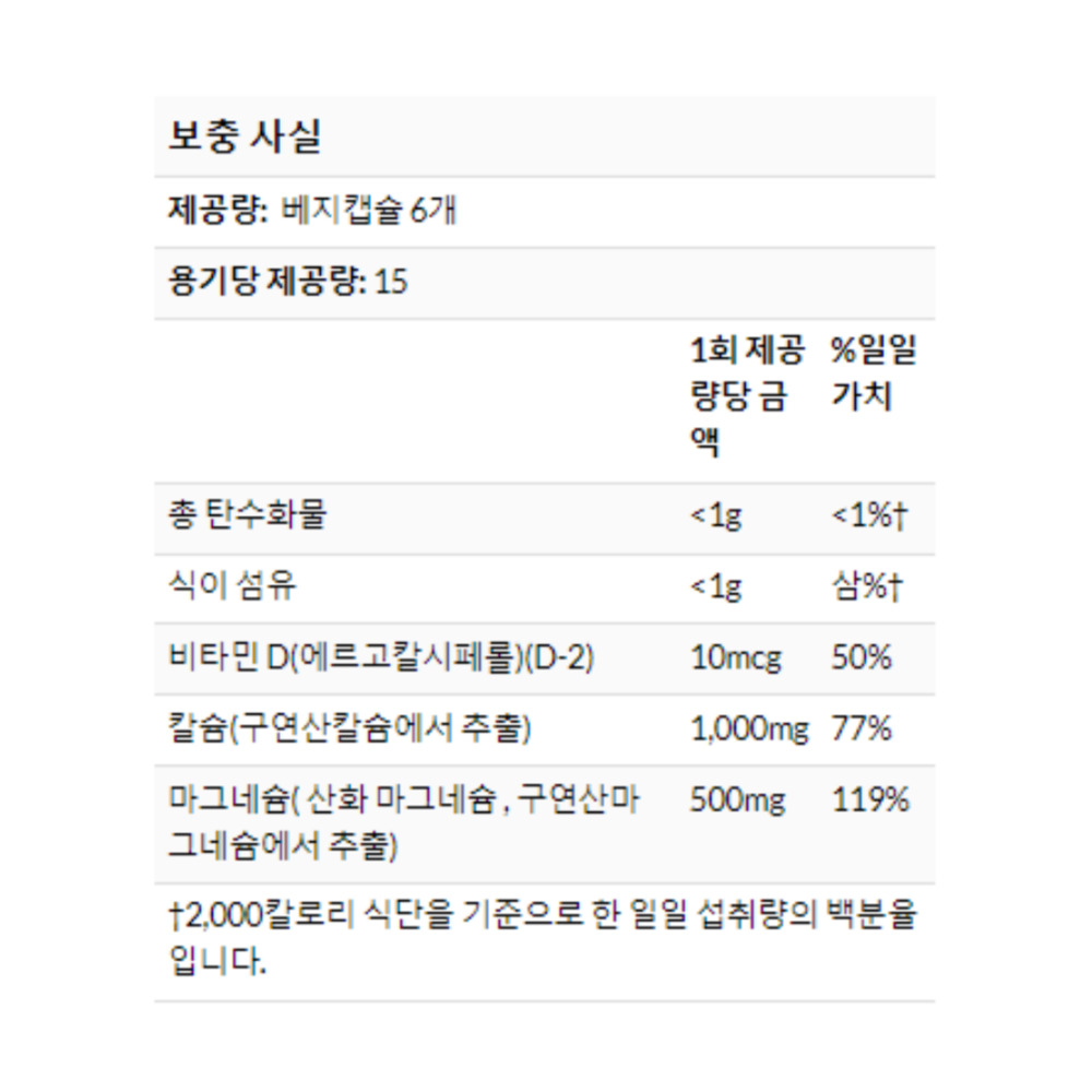 1+1 솔라레이 칼슘 마그네슘 시트레이트 비타민D2 2:1 라티오 90 베지캡슐 알팔파 : 글로벌약방