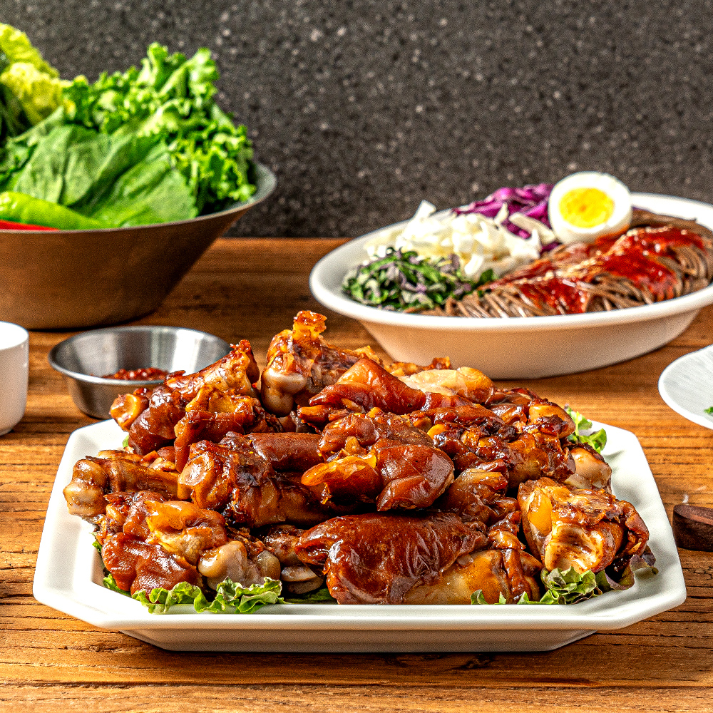 국내산 족발 순살 미니족발 슬라이스 왕족발 : 맛꾼푸드