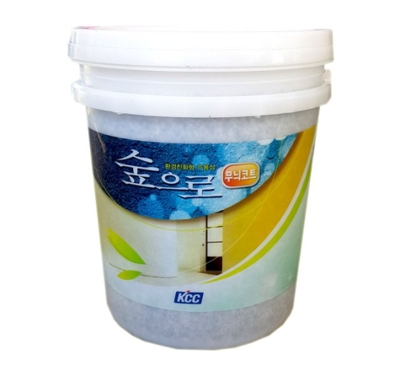 KCC숲으로 무늬코트 다채무늬 돌무늬 페인트 아파트 계단실 복도 18L : KCC 페인트 인테리어