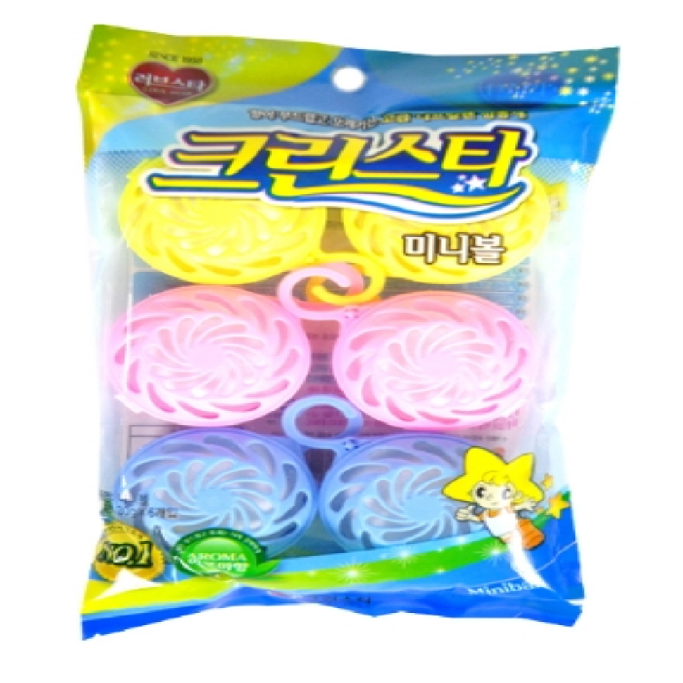 크린스타 나프탈렌 미니볼 옷서랍장 6P 좀약 탈취제 : 럭키투데이365