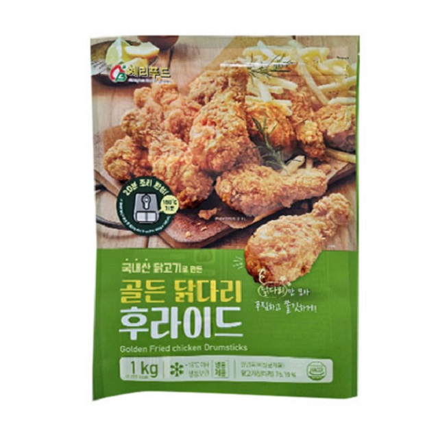 체리푸드 골든 닭다리 후라이드 1kg x 2개 : 그린푸드마켓