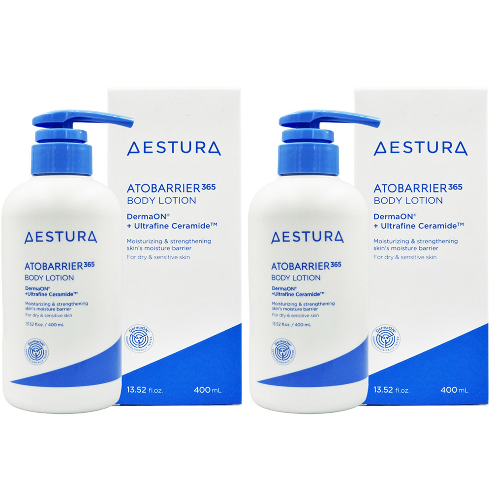 에스트라 아토베리어365 바디로션 400ml x2개 : 브랜드총판