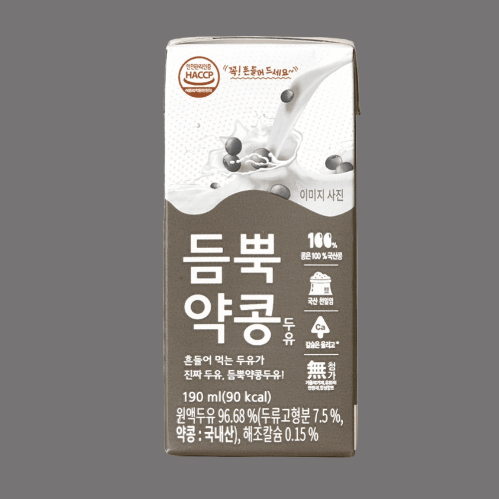듬뿍약콩두유 16팩 / NON-GMO 100% 검은콩 약콩두유 건강한 : 유 나 샵
