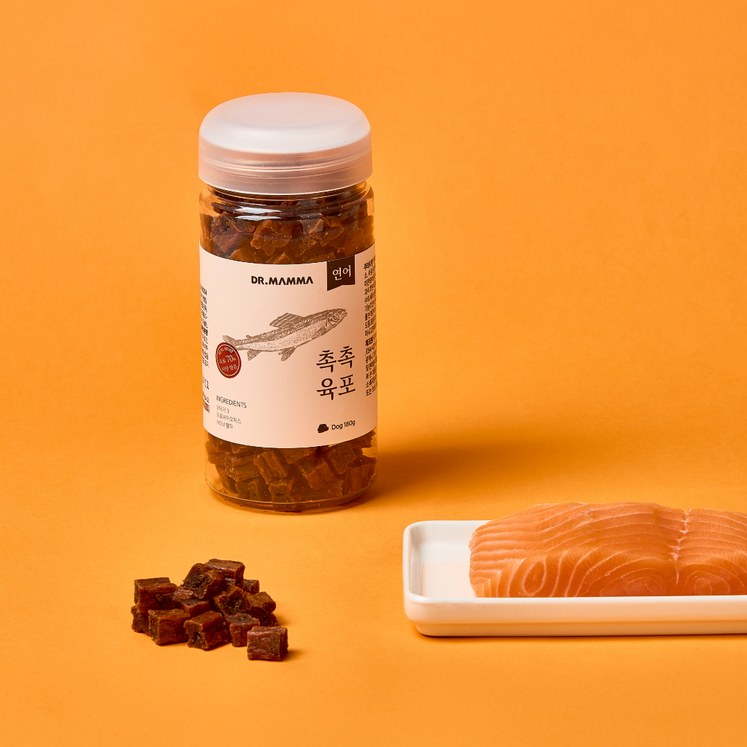[무료배송이벤트] 닥터맘마 촉촉육포 부드러운 강아지 육포 트릿 노즈워크 간식 오리 180g : 닥터맘마