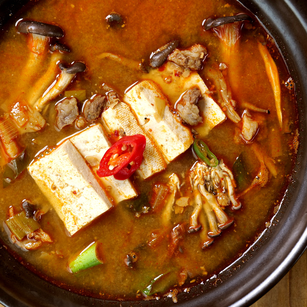 된장찌개 정말간편 밀키트 1팩 (2인분) 캠핑 요리 음식 간편식 한식 가정 집밥 : 남선생홈푸드
