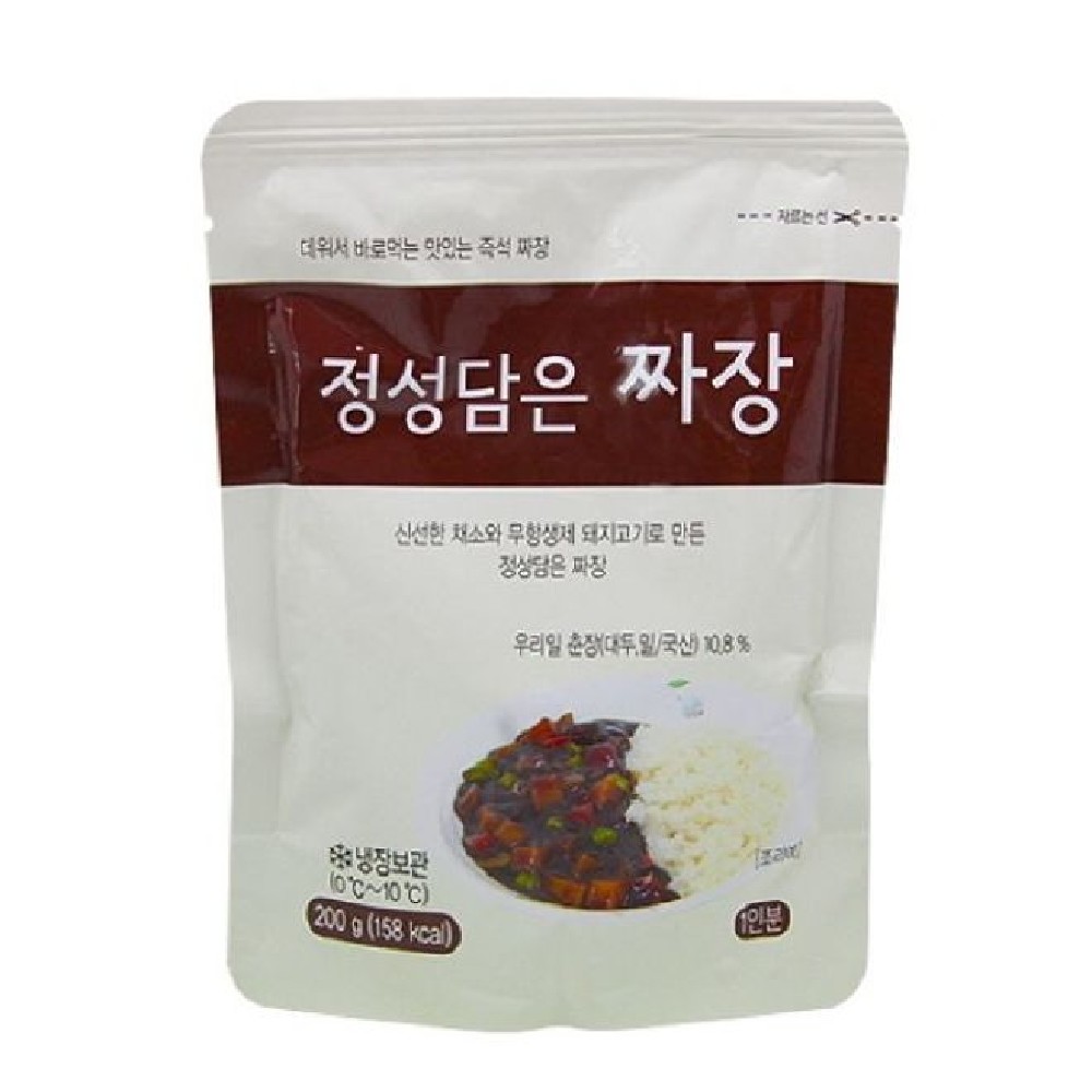 두레생협 정성담은짜장(200g)2개 : 똑똑한 마켓