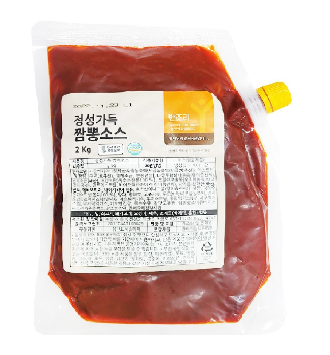 정성가득 짬뽕소스 2kg : 그린푸드마켓