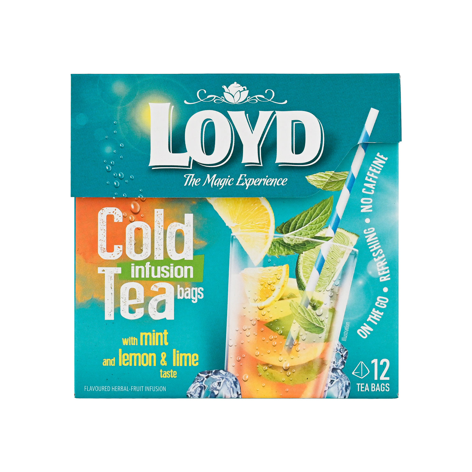 로이드 LOYD 레몬,라임&민트 아이스티 12티백 : 에스앤피인터내셔널