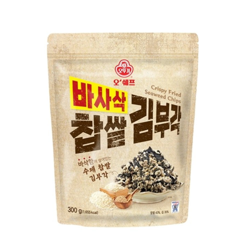 오뚜기 오쉐프 바사삭 찹쌀김부각 300g : 쿠킹스토어