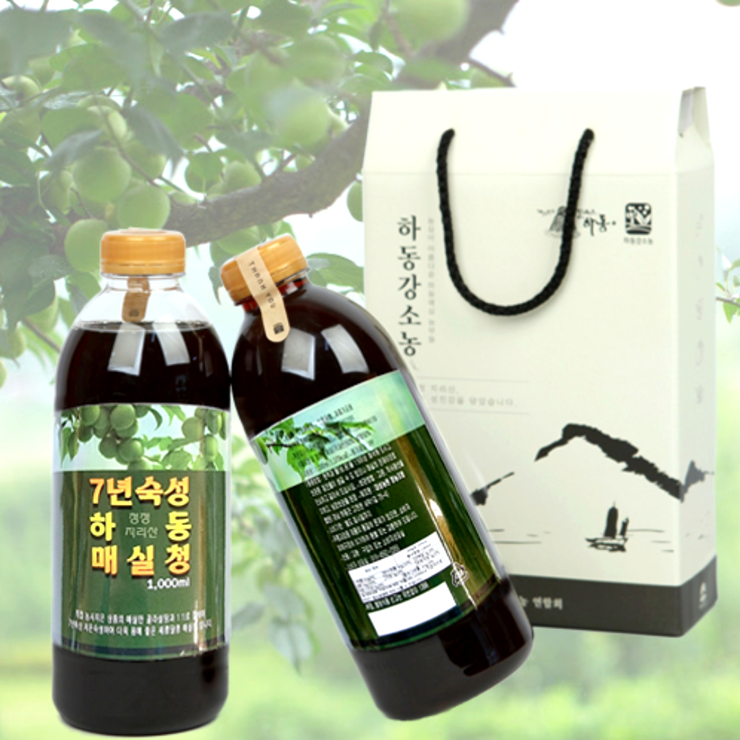 하동 매실 원액 액기스 엑기스 7년 숙성 매실액 매실청 : 국내상회