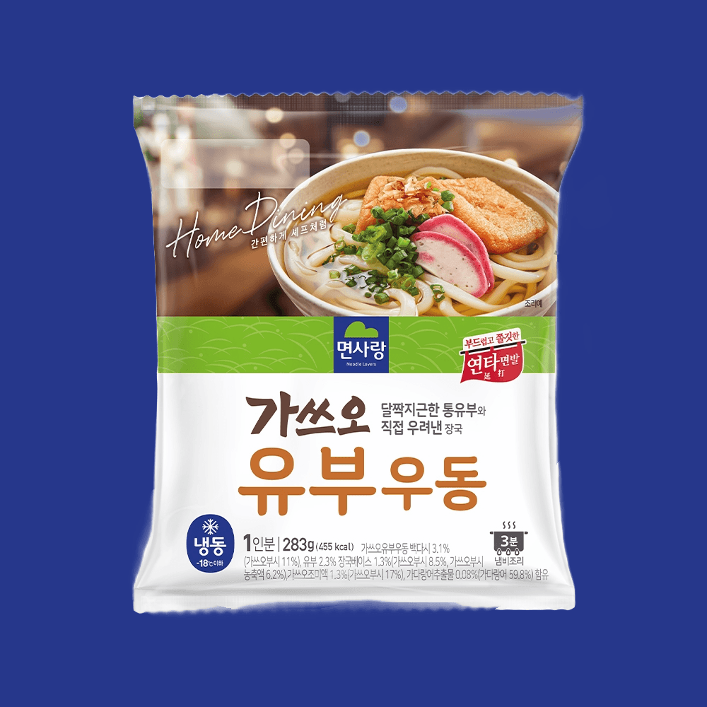 면사랑 가쓰오유부우동 (냉동) 맛있는 : 유 나 샵