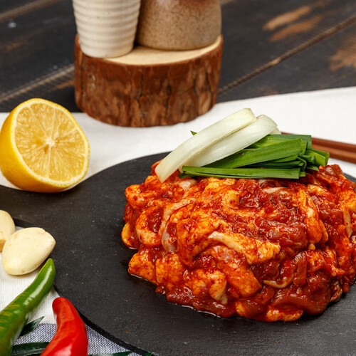 춘천 달수 양념오리주물럭 2kg(1kg+1kg) : 성화푸드