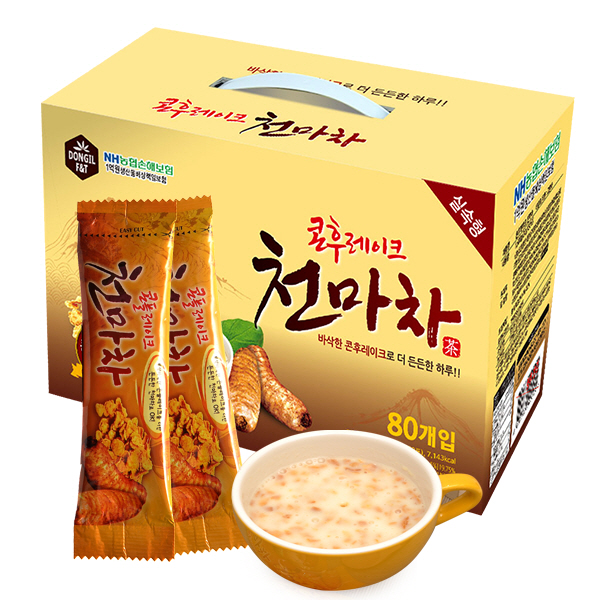 동일 콘후레이크 천마차 80스틱 : 홍이네 차와커피