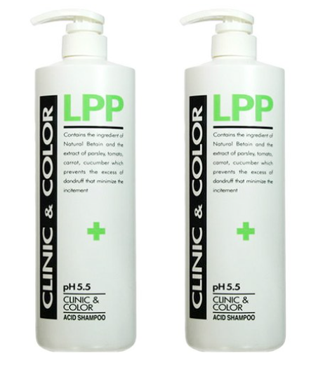 미용실 산성 샴푸 정수리 냄새 비듬 상한 머리 손상모 단백질 샴푸 1000ml 2개 : 에누리스토아
