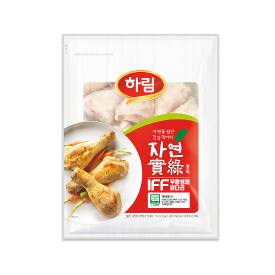 (신선) 하림 자연실록 무항생제 IFF 닭다리(북채) 1kg : 주식회사 하림