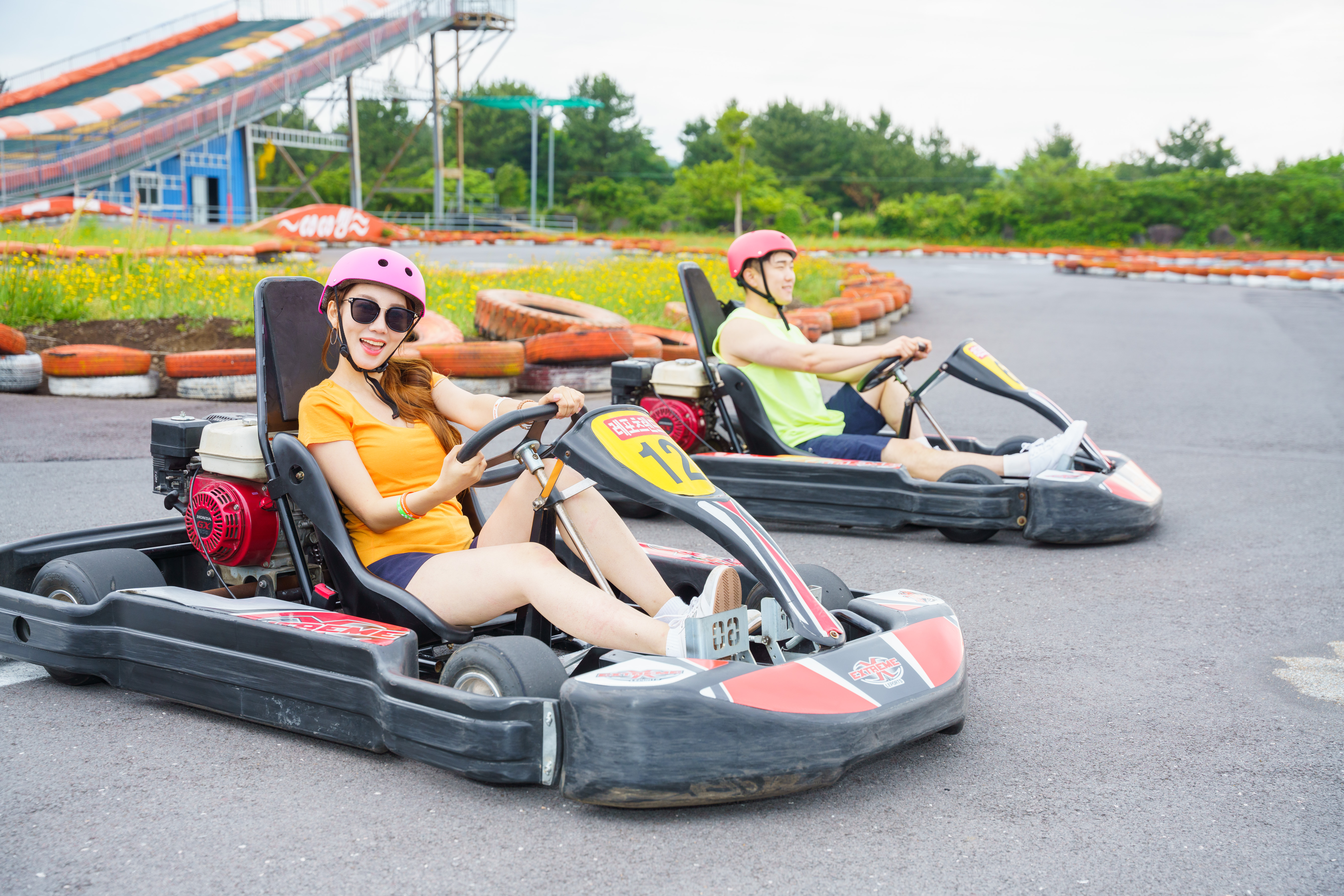[제주 레포츠랜드] 제주도 액티비티- 카트레이싱체험 제주고카트체험 체감속도 100km : 제주레포츠랜드