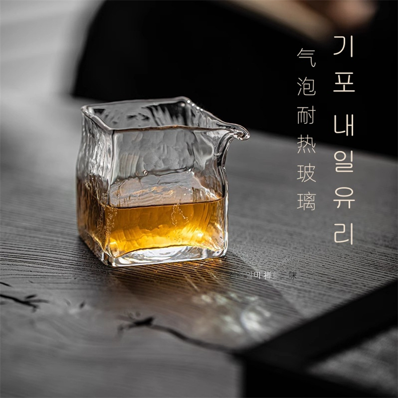 선차일미 150ml 수정 유리 숙우 공도배 분차기 : 선차일미