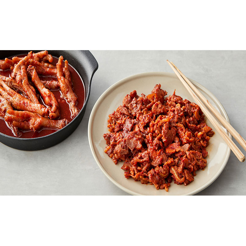 마님닭발 야식 간단 혼술안주 먹기편한 마님 오돌뼈 250g : 홈앤몰