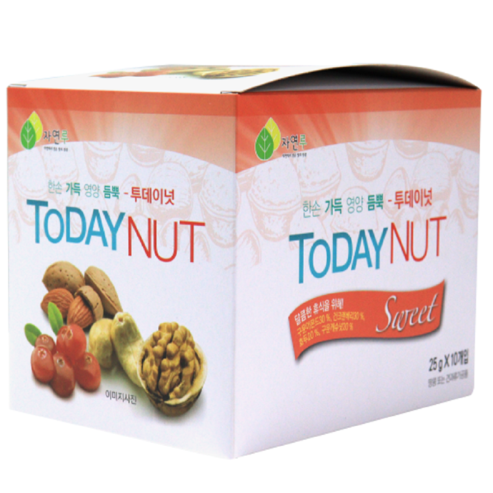 투데이견과 25g x 10입 해맑음푸드 : 만사대통
