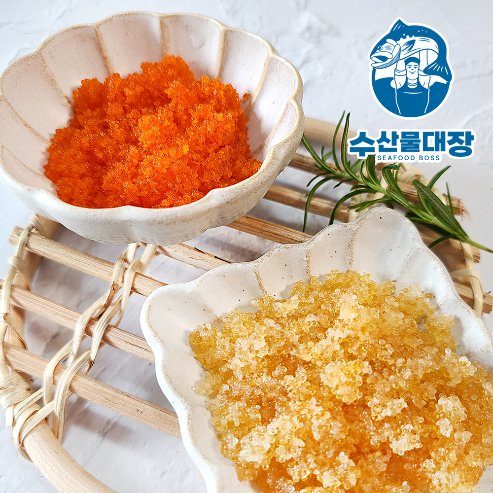 프리미엄 날치알 500g 골드 레드 HACCP 국내가공 : 수산물대장