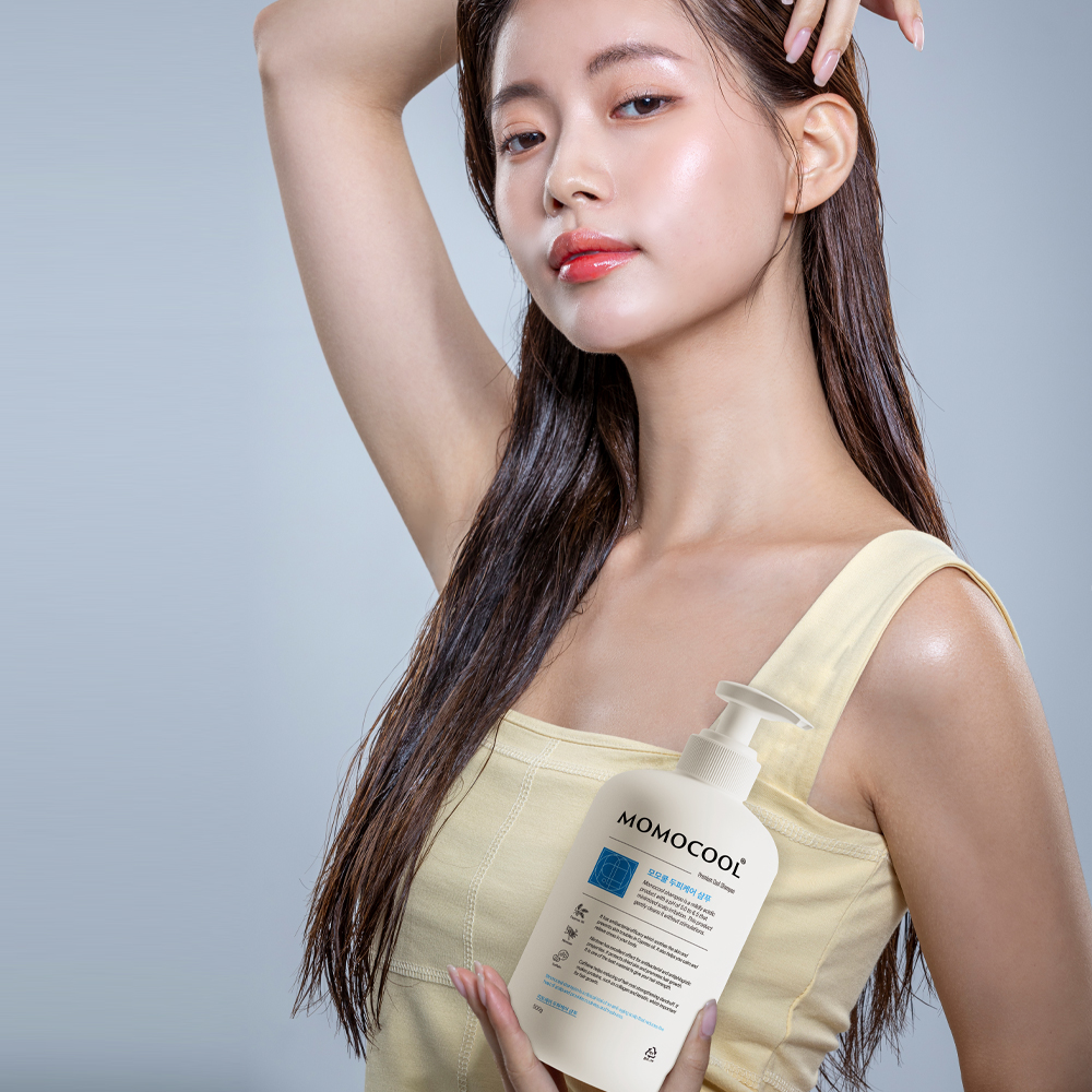 모모쿨 지루성 두피 약산성 샴푸 500ml : -도도렐라-