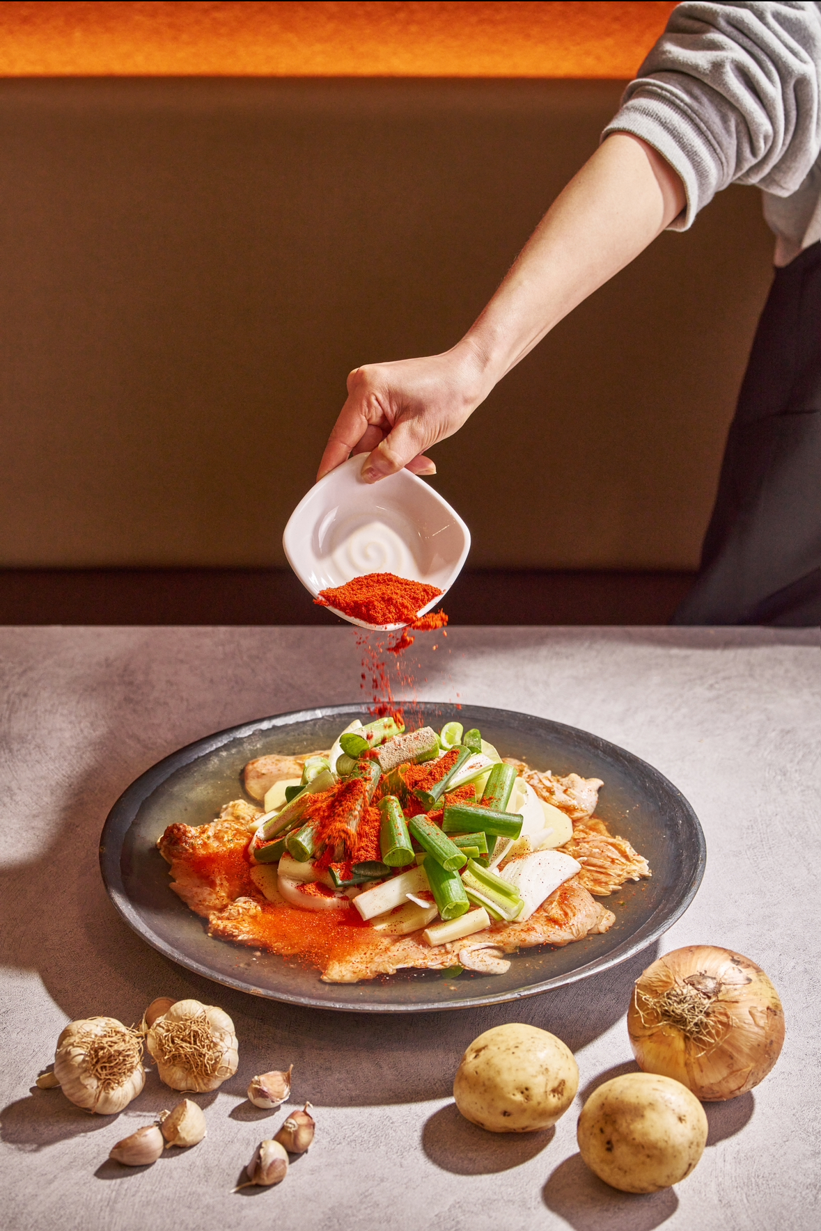 성원닭갈비 물닭갈비 밀키트 3인분 [사이즈 선택가능] : 성원닭갈비