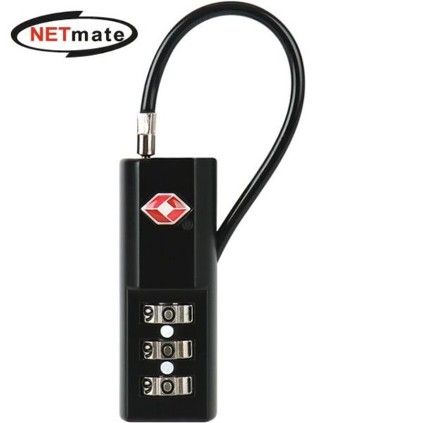 자전거잠금장치 와이어자물쇠 오토바이 킥보드 Netmate 도난방지 와이어 자물쇠(3다이얼) : 프롬유니벌스