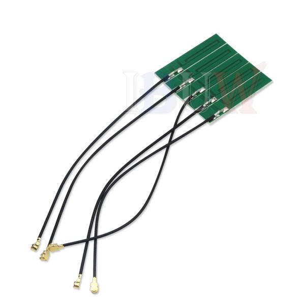 와이파이 2.4G 3DBI PCB 안테나, IPX WLAN 노트북 블루투스 지그비 무선 모듈, SIM900, 5 개 : procorporation