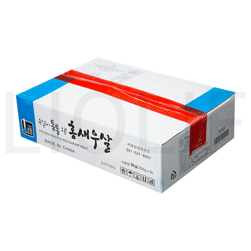 청정한씨푸드 새우 홍새우살 70/100 (냉동) : SUPER SALE