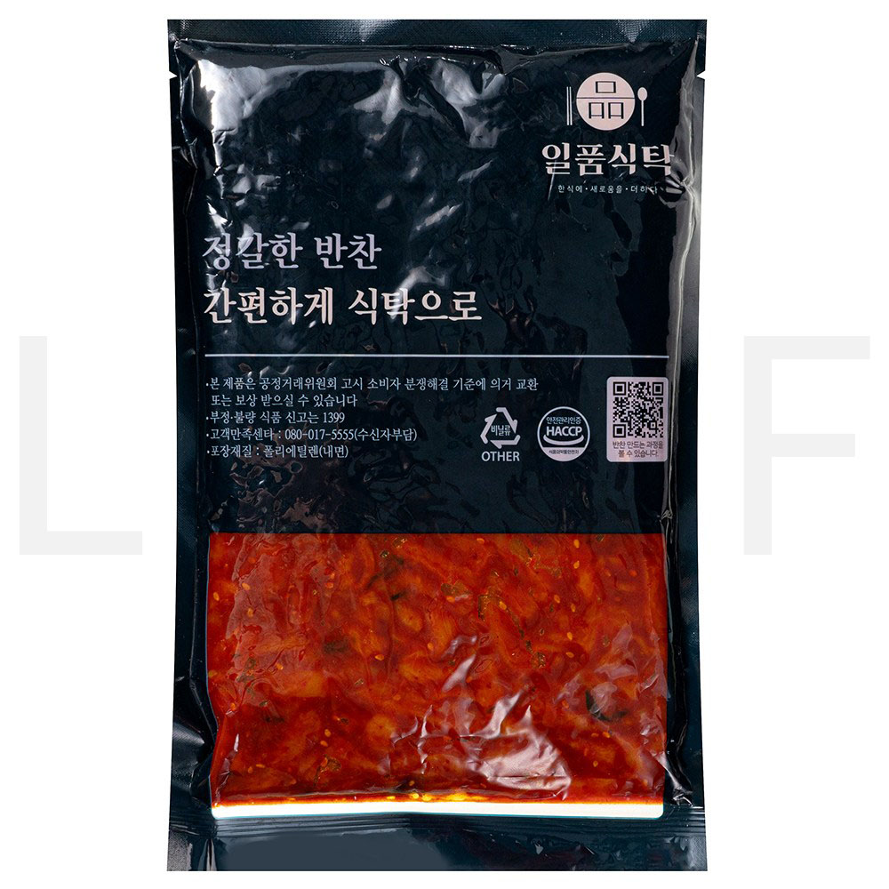 일품식탁 반찬세트 쫄깃 무말랭이, 1kg, 1개 : SUPER SALE