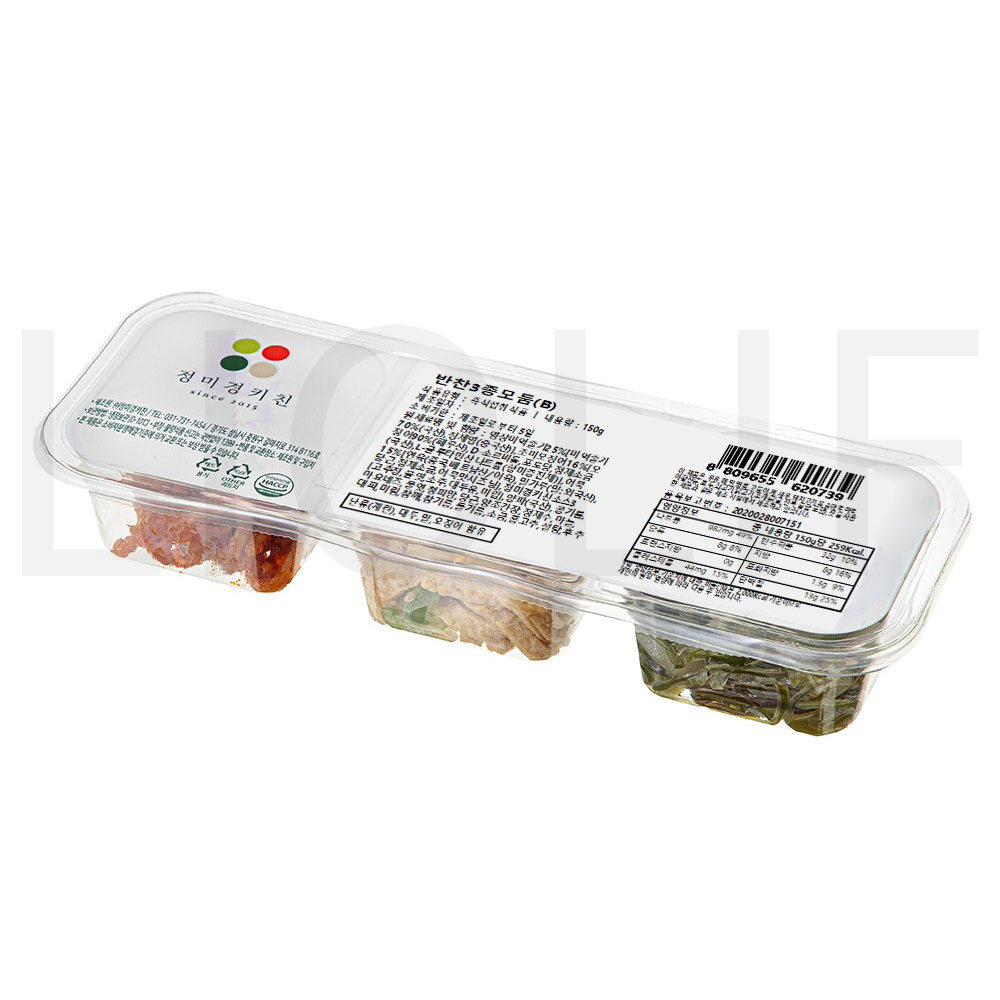 정미경키친 반찬세트 반찬 3종 모둠 B, 150g, 1개 : SUPER SALE