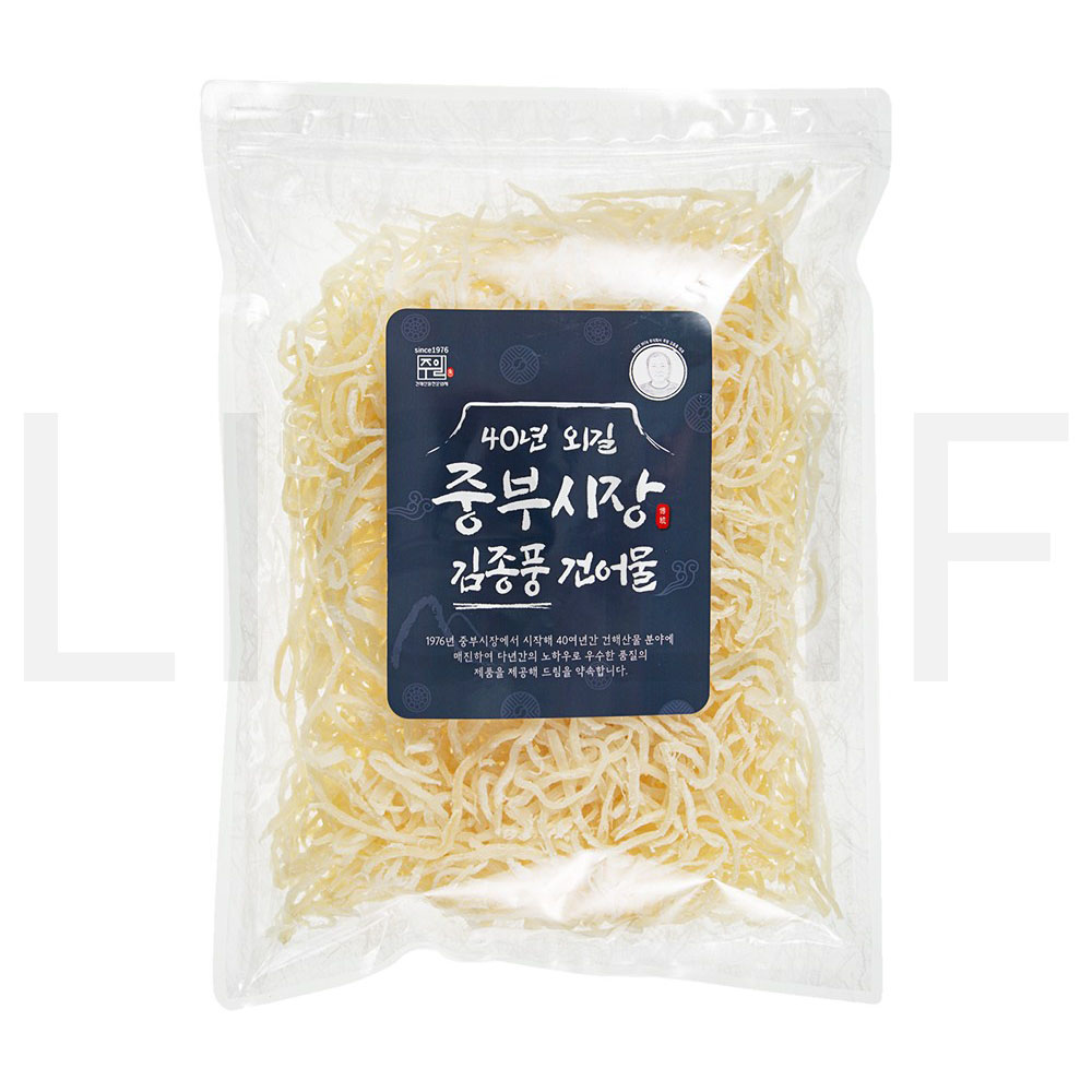 주일 황태 40년 외길 중부시장 김종풍 백진미채 (냉동), 600g, 1개 : SUPER SALE