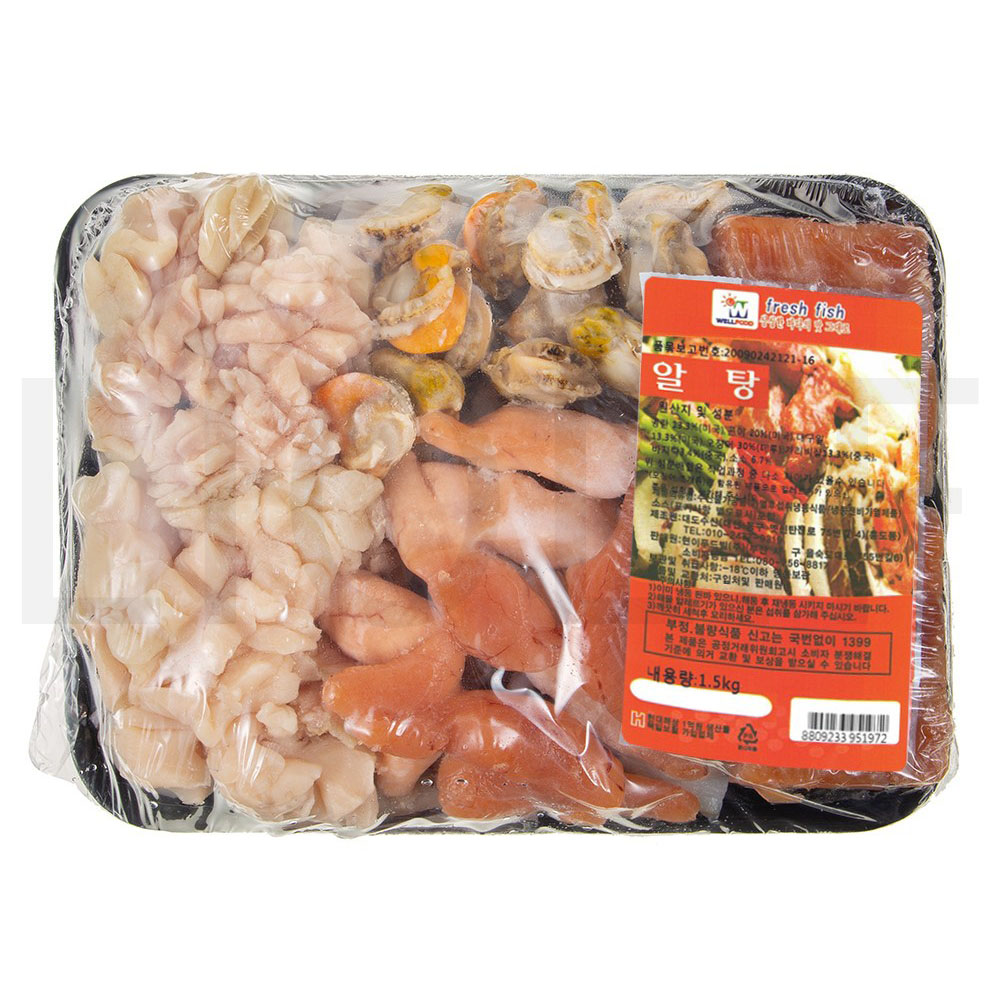 현이푸드빌 기타해산물 알탕 1.5kg (냉동), 1.5kg, 1팩 : SUPER SALE