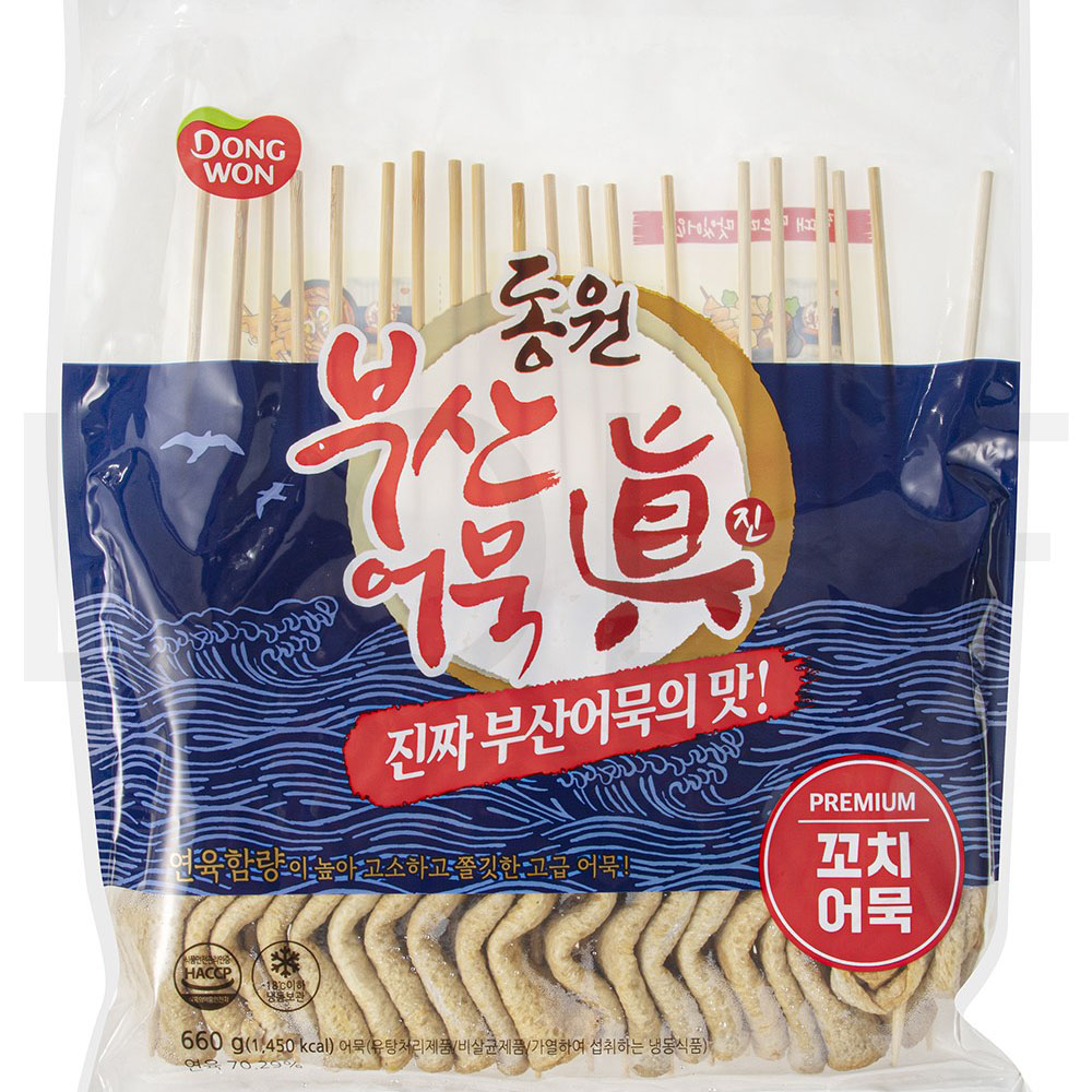 동원 어묵 부산어묵 진 꼬치어묵 (냉동), 660g, 1개 : SUPER SALE