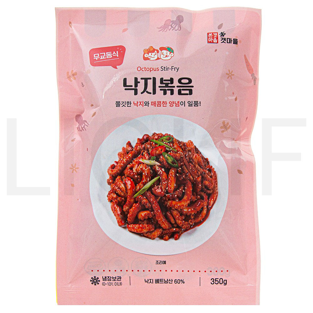 본갯마을 기타해산물 낙지볶음, 350g, 1개 : SUPER SALE