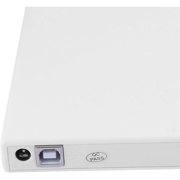 Qtqgoitem PC 노트북 USB 슬림 외장 플로피 디스크 RW 휴대용 디스켓 드라이브 화이트 모델 4b16e9 3bc 9a47c0 : bsone007