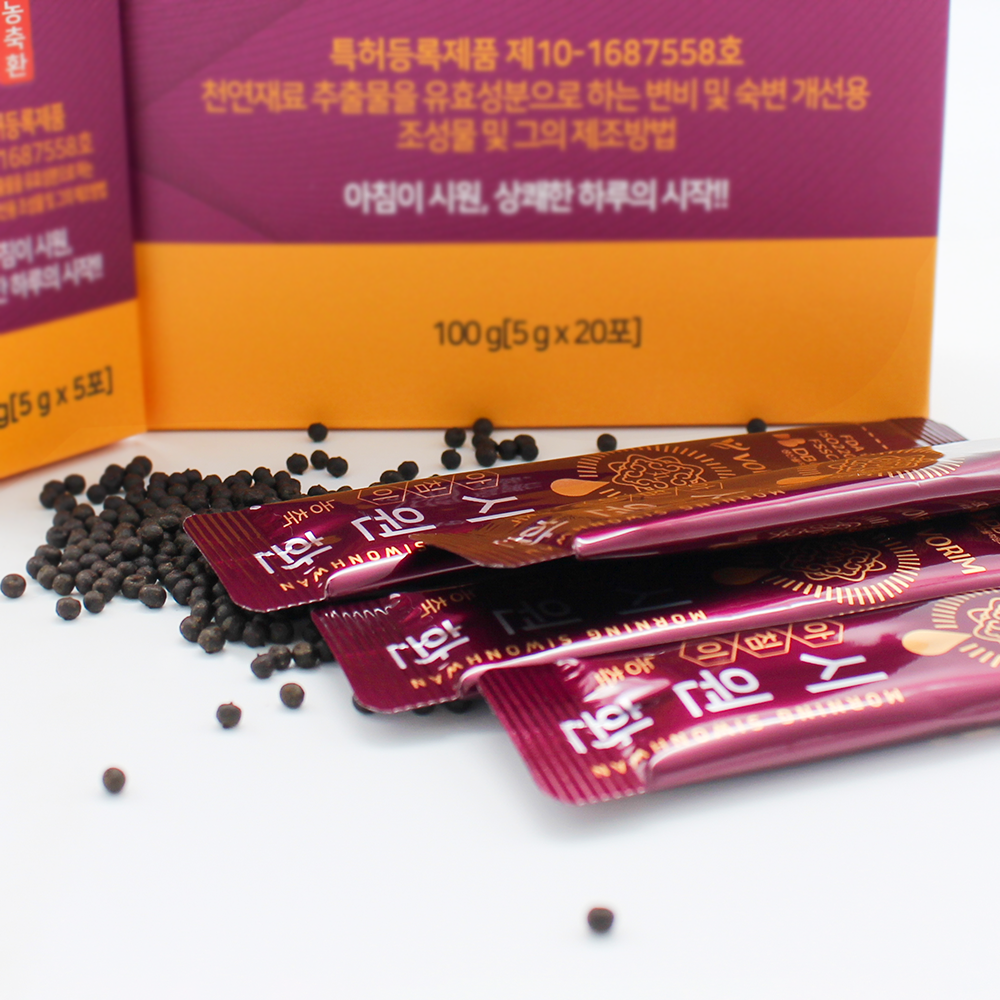 만종바이오 아침이 시원환 특허 변비 숙변 장청소 디톡스 차전자피 건미역 다시마 알로에잎 : 만종바이오