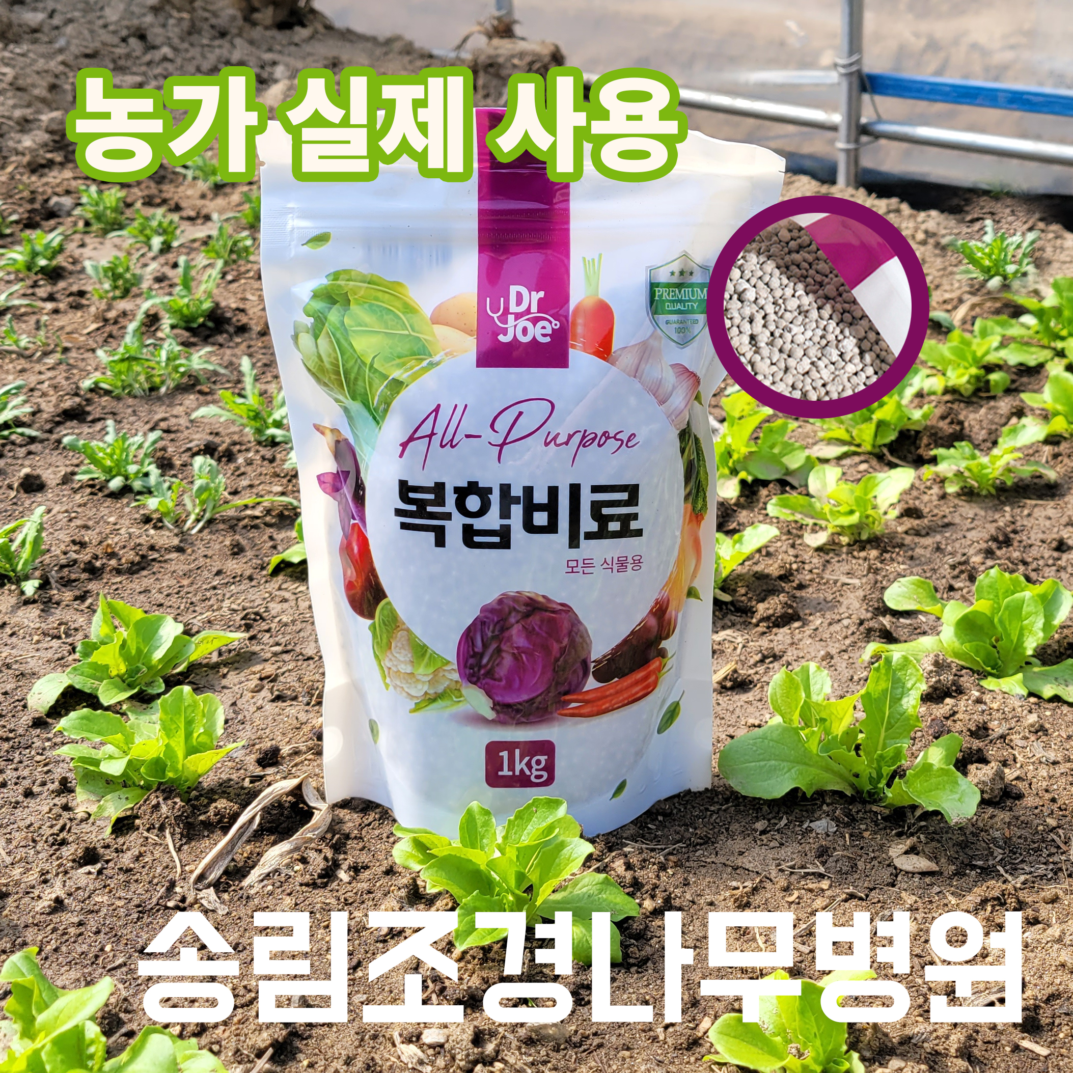 닥터조 복합비료 모든식물용 : 송림조경나무병원