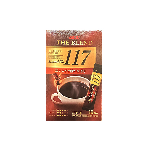 UCC 유씨씨 더 블렌드 117스틱 10P : 고고커피 스토어