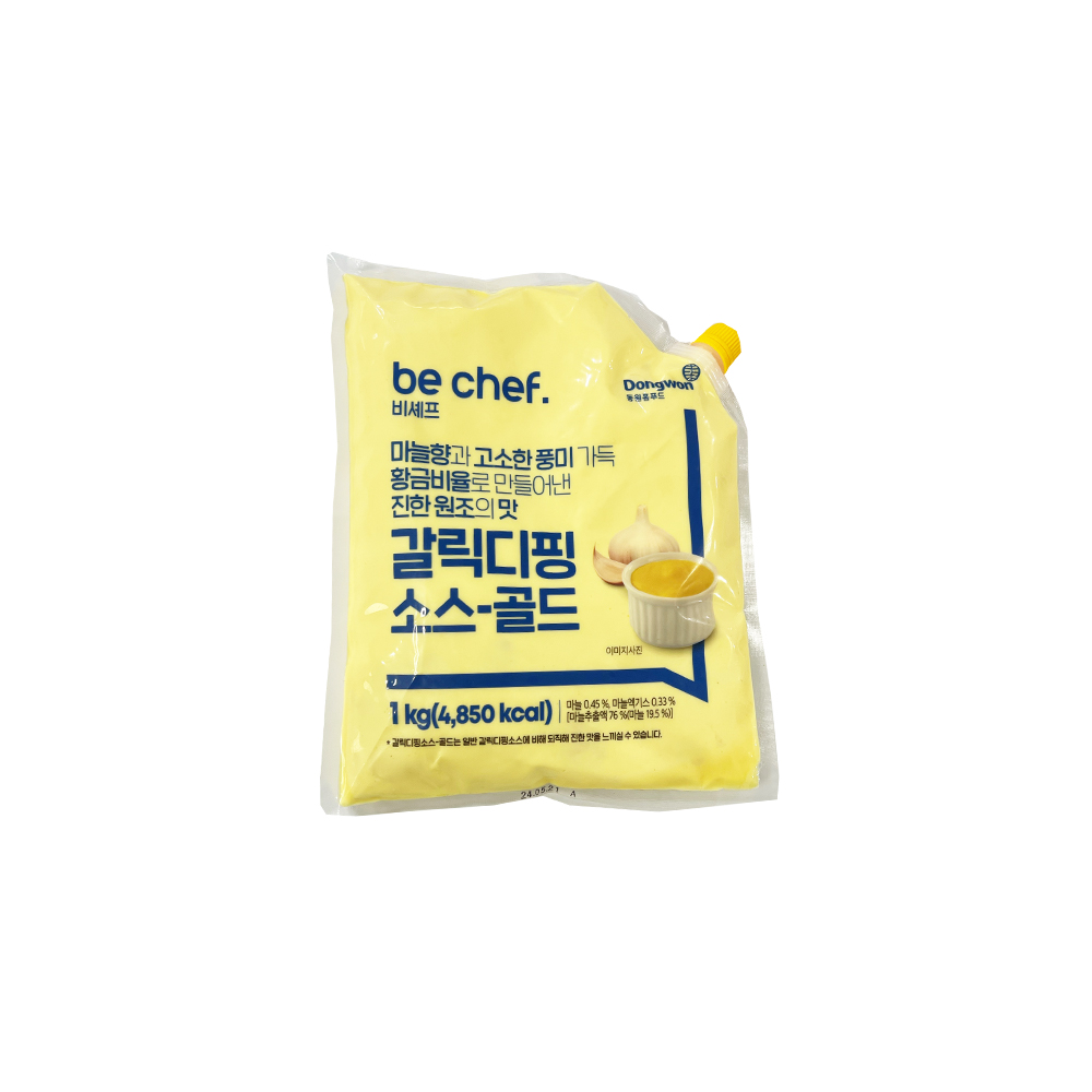 [더함푸드] 갈릭 디핑 소스 1kg 동원 비쉐프 골드 : 더함푸드