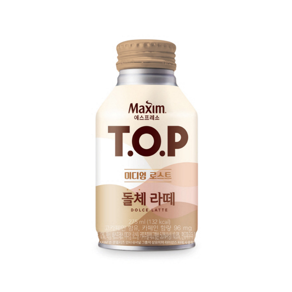 맥심 티오피 돌체 라떼 캔 커피 275ml x 24캔 : 피에이디